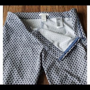 H&M Straight Leg Cropped Ankle Slacks, size 6